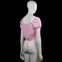 Blouse - Pink & White - Size 38