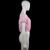 Blouse - Pink & White - Size 38