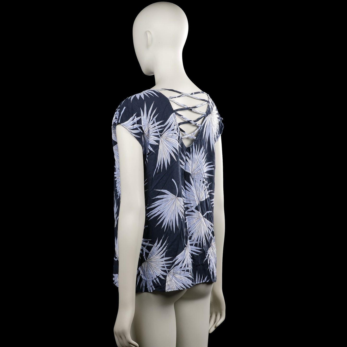 Tank top - Navy & Light Gray - Size M