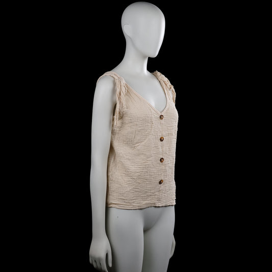Tank top - Beige - Size L