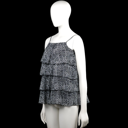 Tank top - Black & White - Size 170