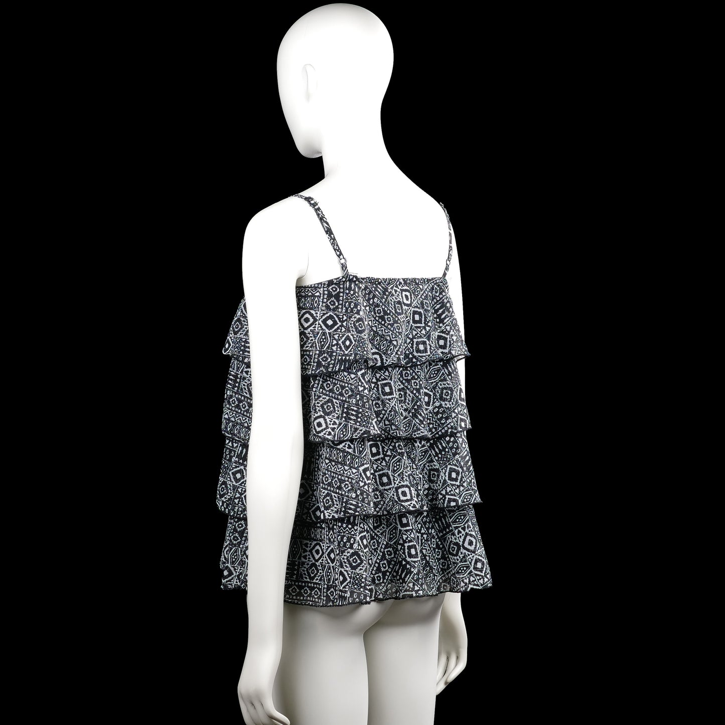 Tank top - Black & White - Size 170