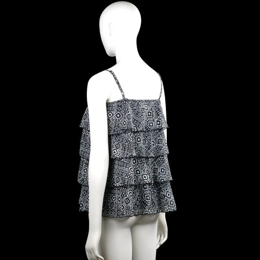 Tank top - Black & White - Size 170