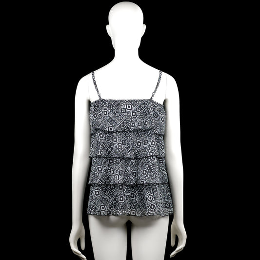 Tank top - Black & White - Size 170