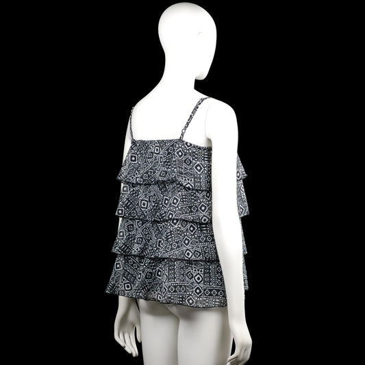 Tank top - Black & White - Size 170