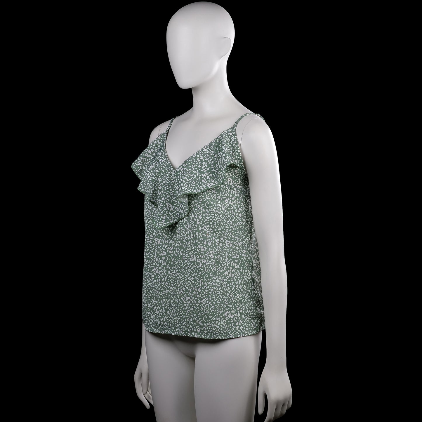 Tank top - Sage & White - Size M