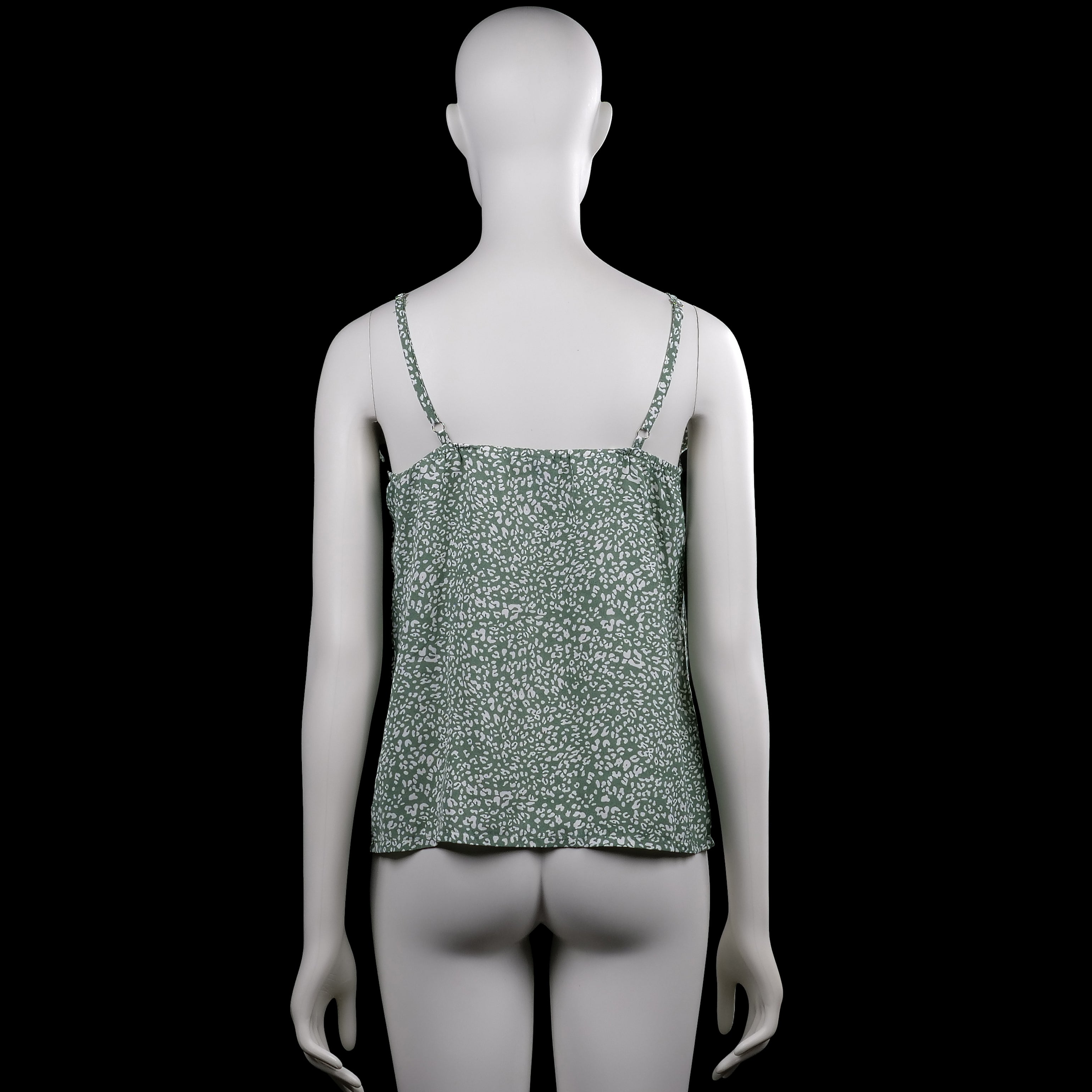 Tank top - Sage & White - Size M