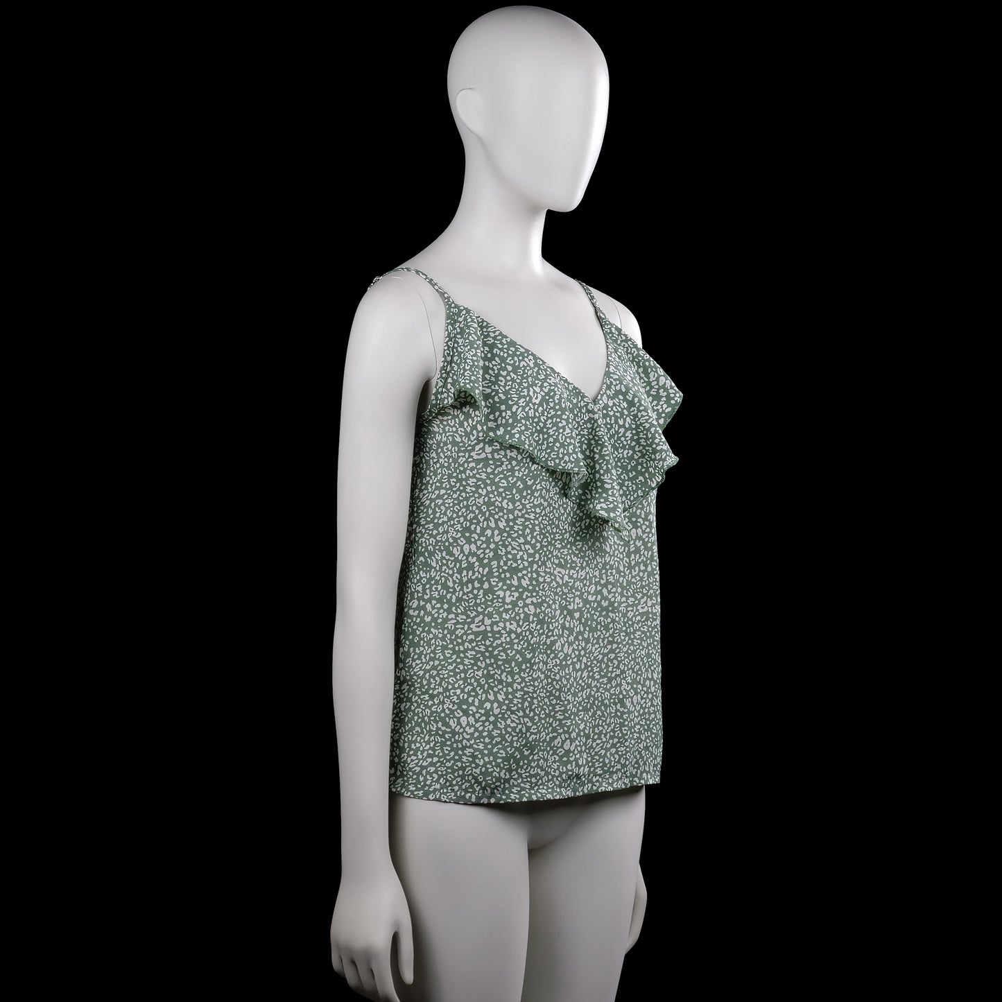 Tank top - Sage & White - Size M