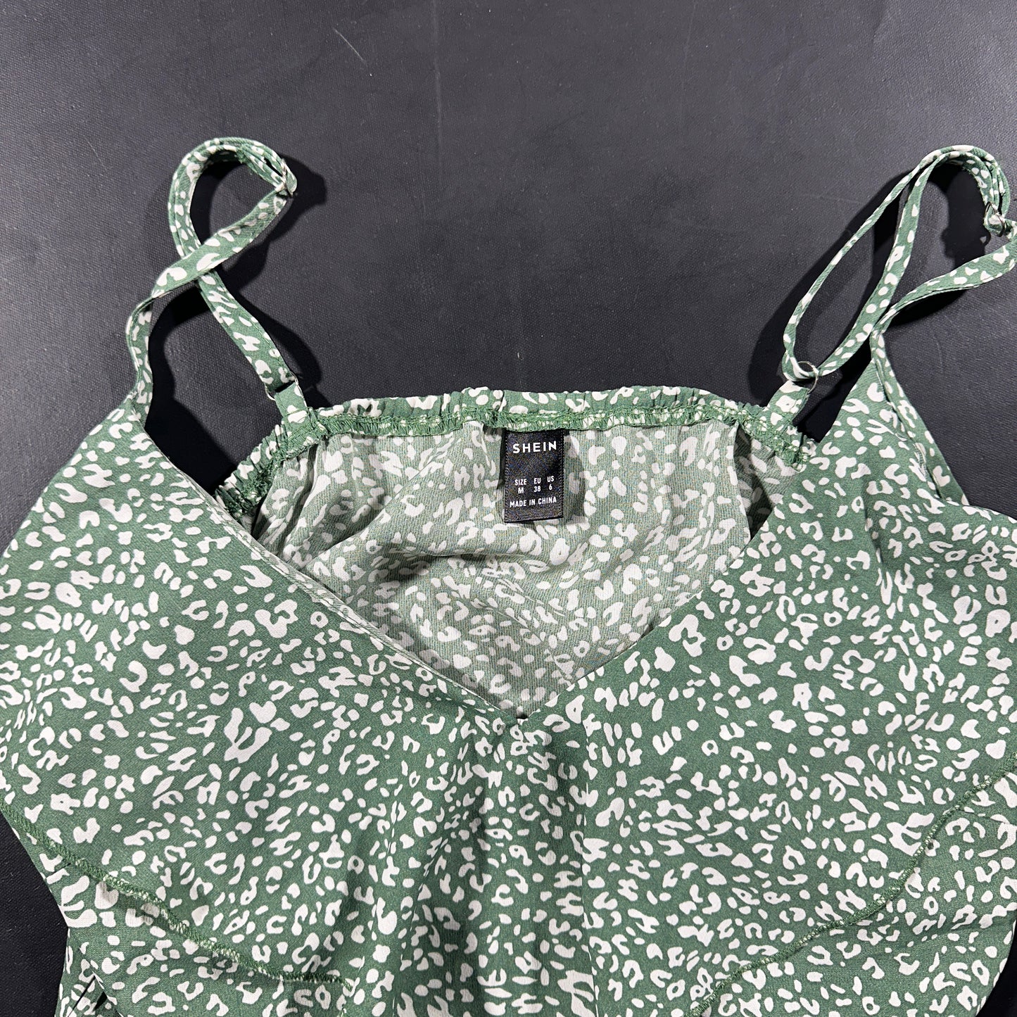 Tank top - Sage & White - Size M