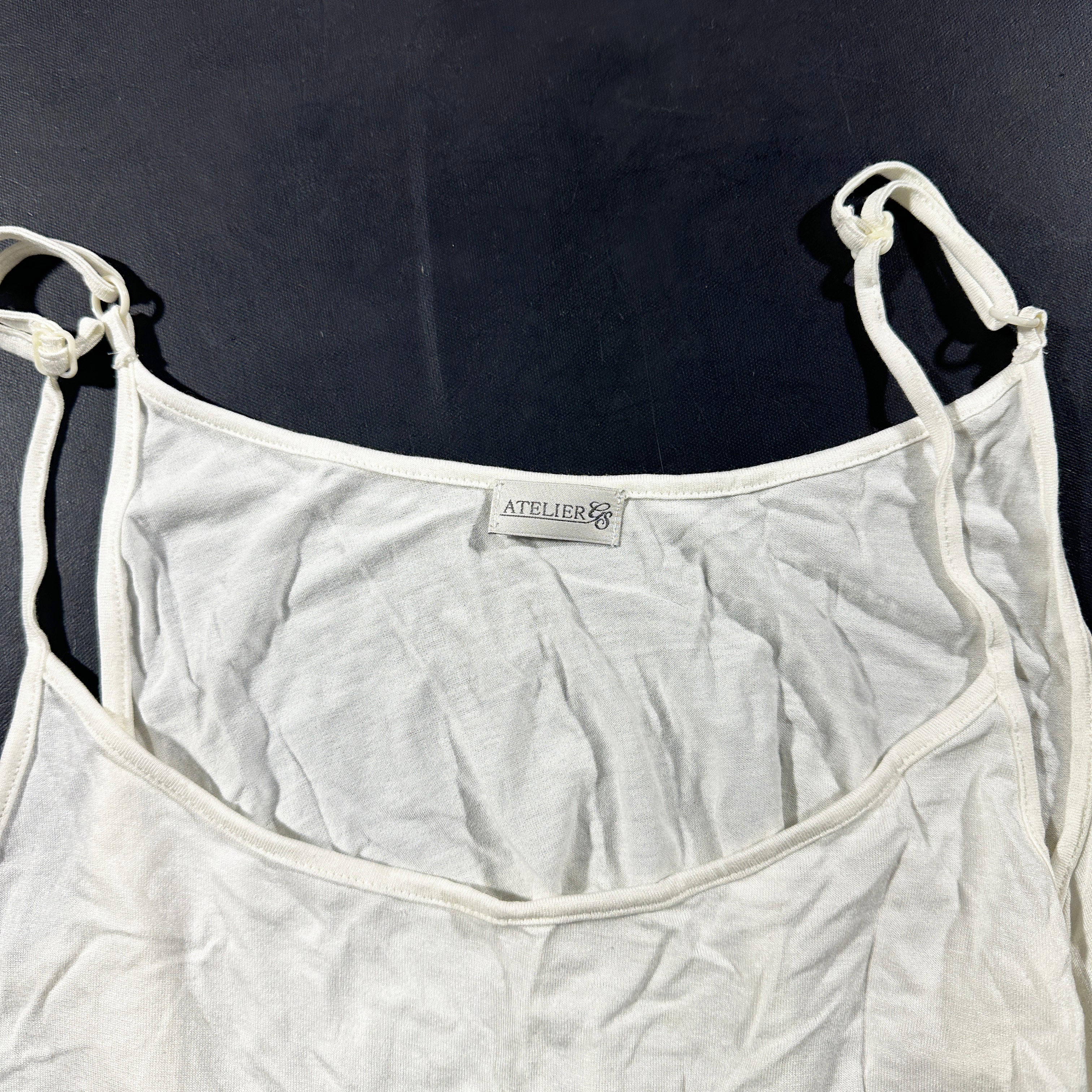 Tank top - White - Size S