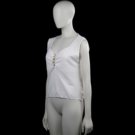 Tank top - White - Size M