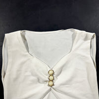 Tank top - White - Size M