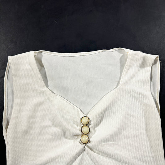Tank top - White - Size M