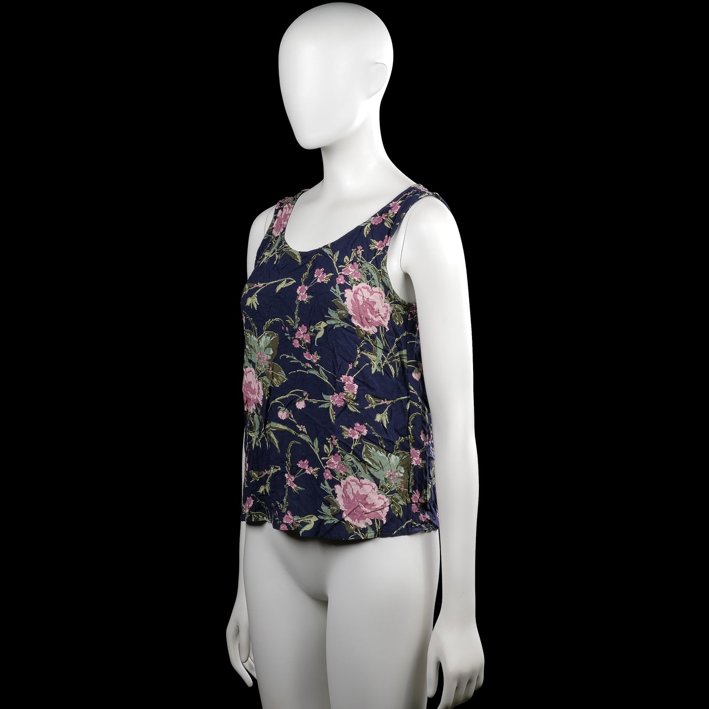 Tank top - Navy & Pink - Size S