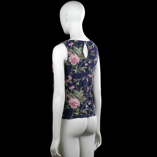 Tank top - Navy & Pink - Size S