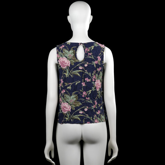Tank top - Navy & Pink - Size S