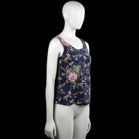 Tank top - Navy & Pink - Size S