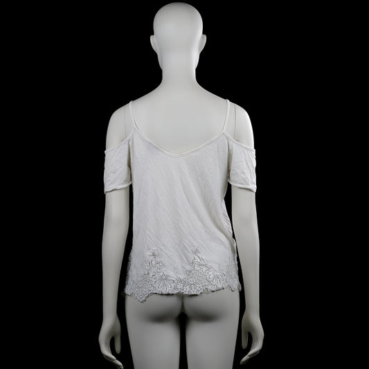 Blouse - White - Size S