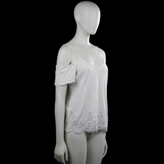 Blouse - White - Size S