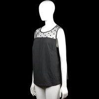 Tank top - Black & White - Size 1XL
