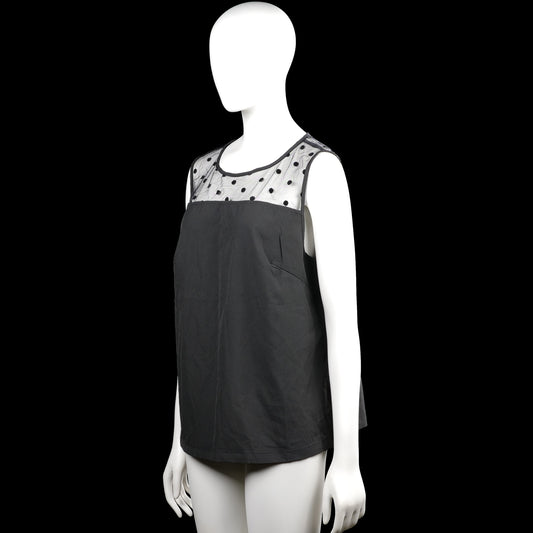 Tank top - Black & White - Size 1XL