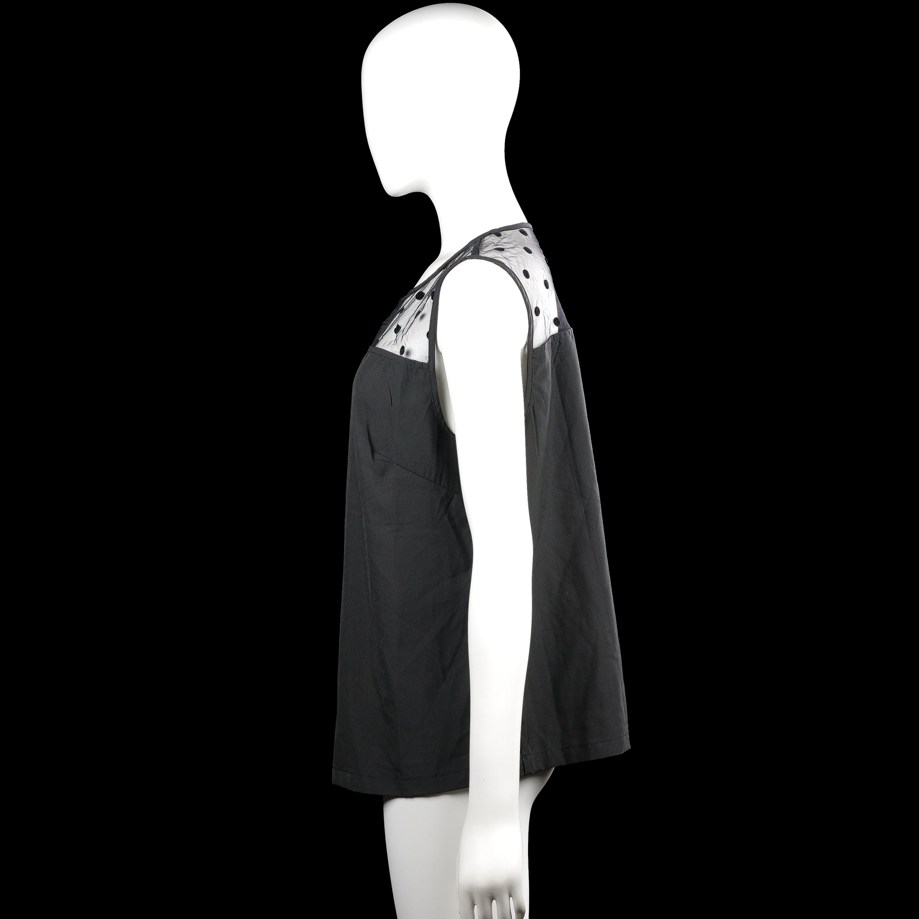 Tank top - Black & White - Size 1XL