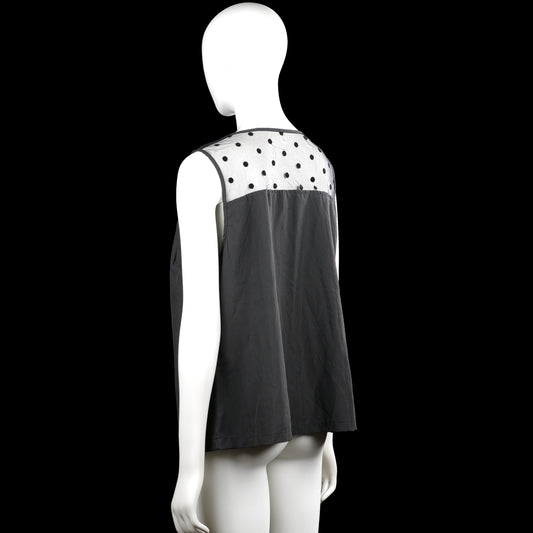 Tank top - Black & White - Size 1XL