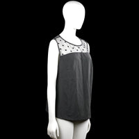 Tank top - Black & White - Size 1XL
