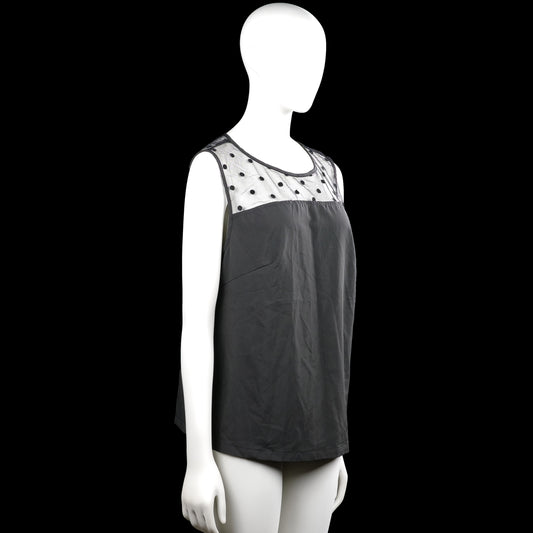 Tank top - Black & White - Size 1XL
