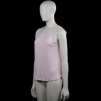 Tank top - Light Pink & White - Size M