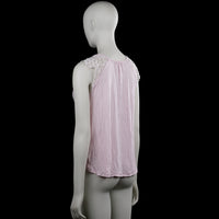 Tank top - Light Pink & White - Size M