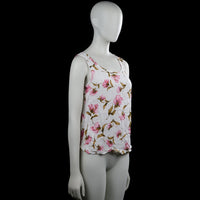 Tank top - White & Pink - Size S