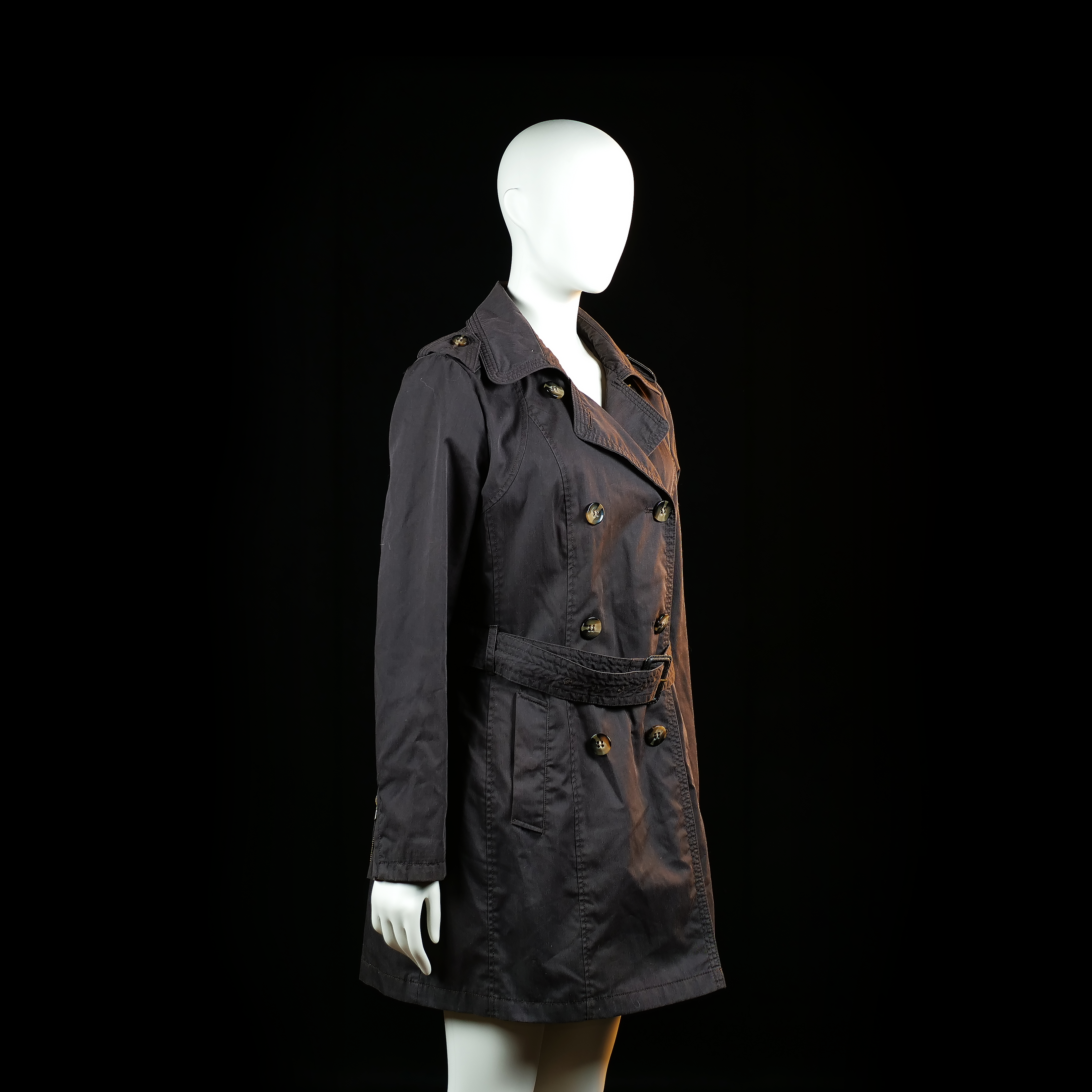 Trench coat - Charcoal - Size 42
