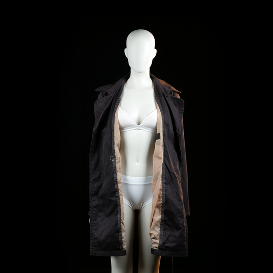 Trench coat - Charcoal - Size 42