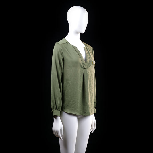 Blouse - Olive - Size 38