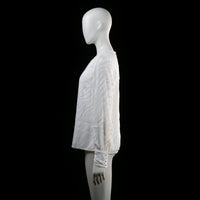 Blouse - White - Size 38 - (NEW)