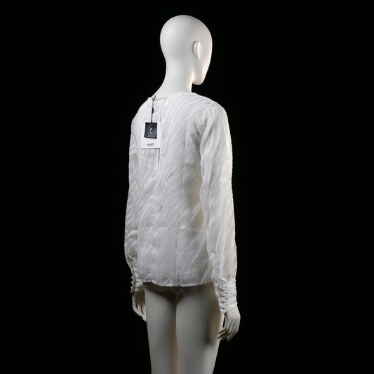 Blouse - White - Size 38 - (NEW)