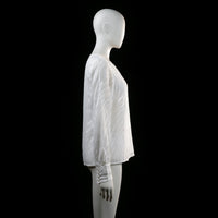 Blouse - White - Size 38 - (NEW)