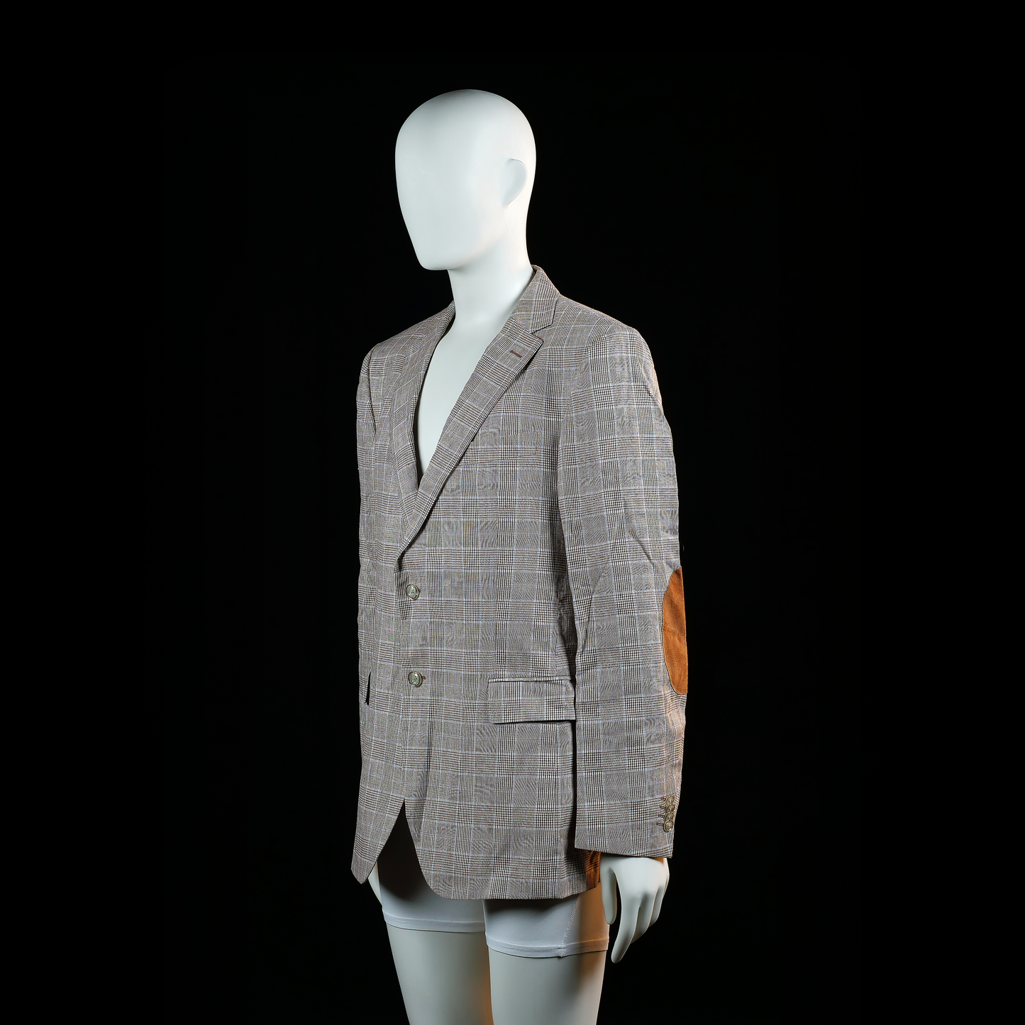 Blazer - Gray & Brown - Size 50