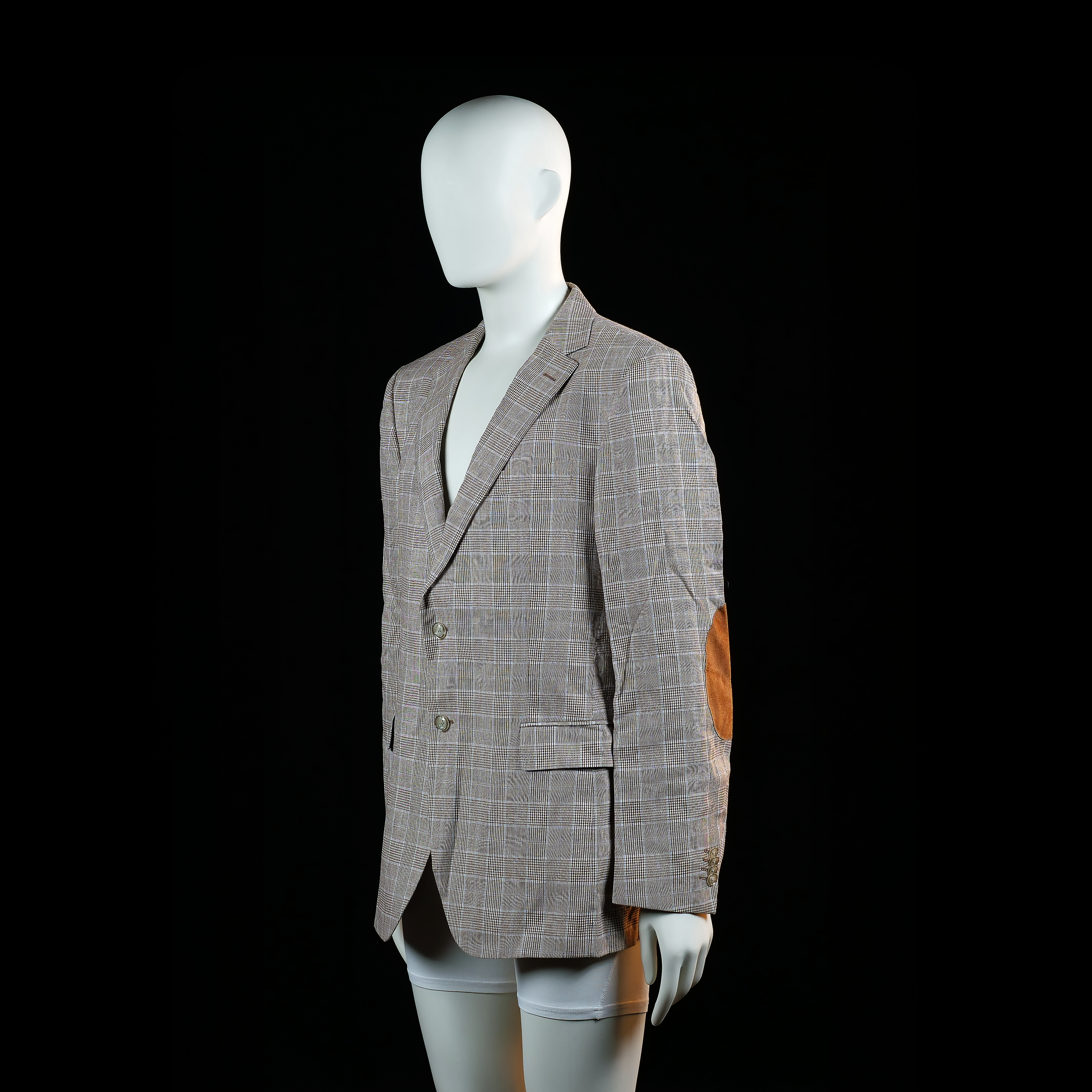 Blazer - Gray & Brown - Size 50