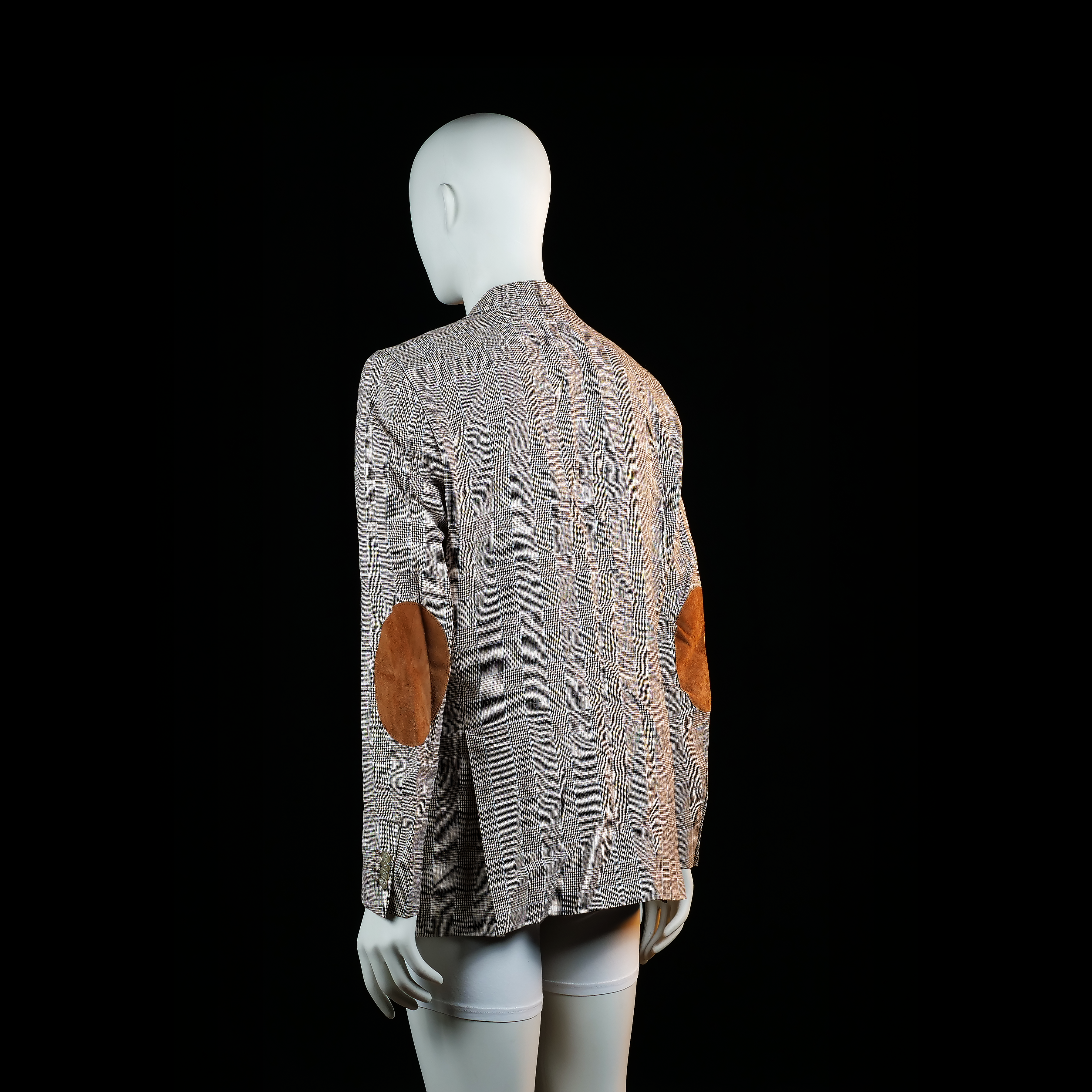 Blazer - Gray & Brown - Size 50