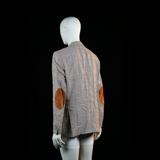 Blazer - Gray & Brown - Size 50
