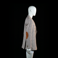 Blazer - Gray & Brown - Size 50