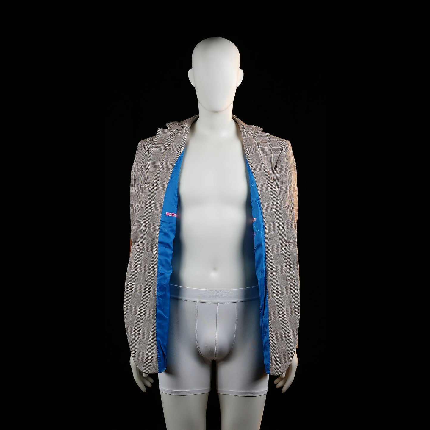Blazer - Gray & Brown - Size 50