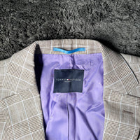 Blazer - Gray & Brown - Size 50