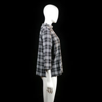 Blouse - Black & White - Size L