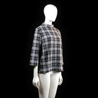 Blouse - Black & White - Size L