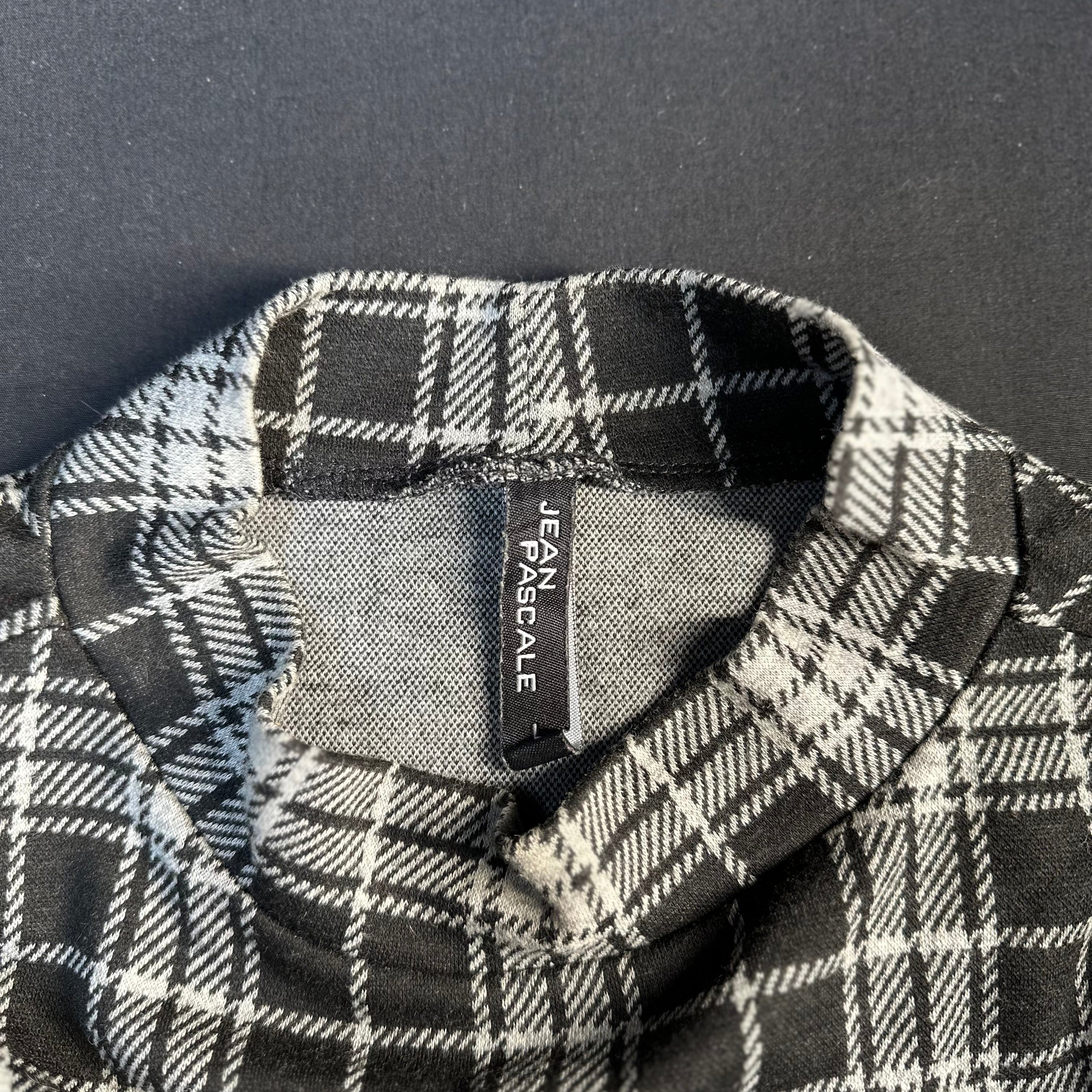 Blouse - Black & White - Size L