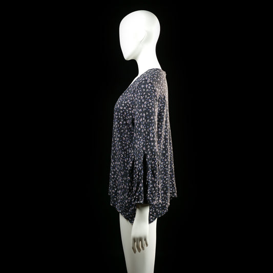 Blouse - Black & Pink - Size L