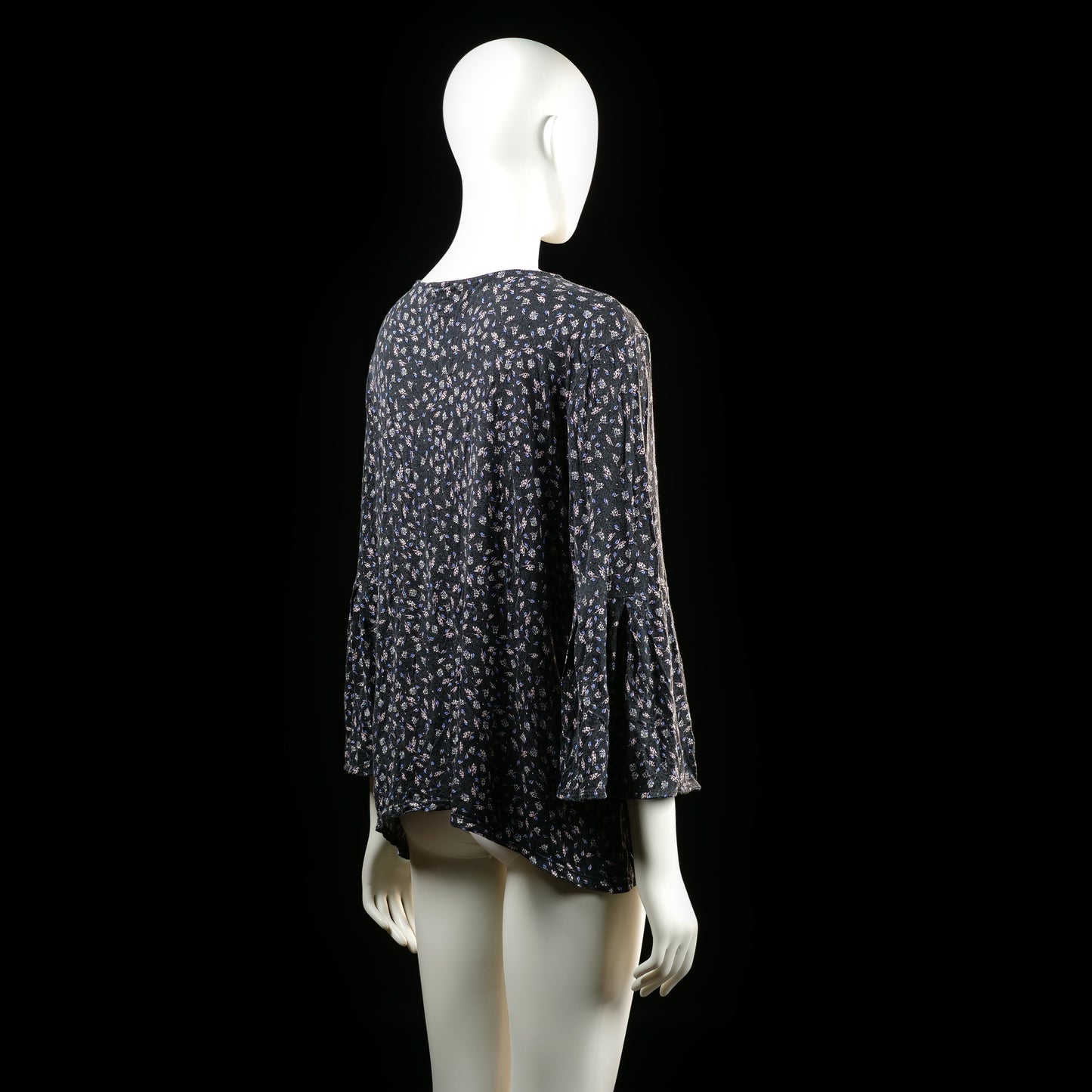 Blouse - Black & Pink - Size L